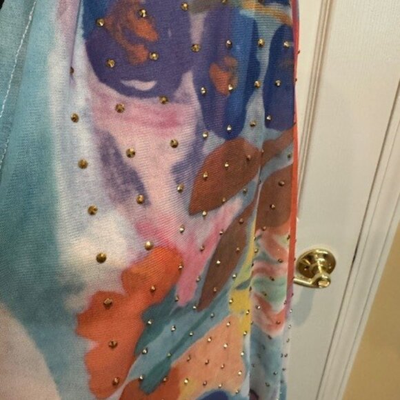 Berek 2 piece Sheer Floral Duster and Tank, Size M, NWT - Picture 2 of 9